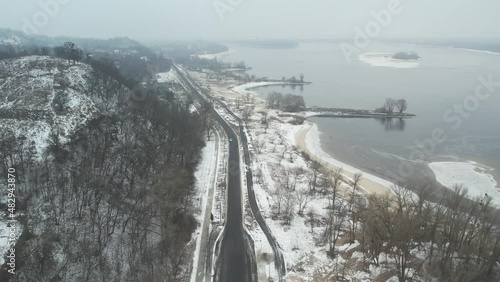 winter in the mountains