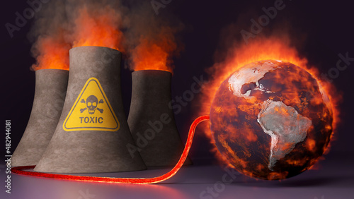Konstfotografi Global warming