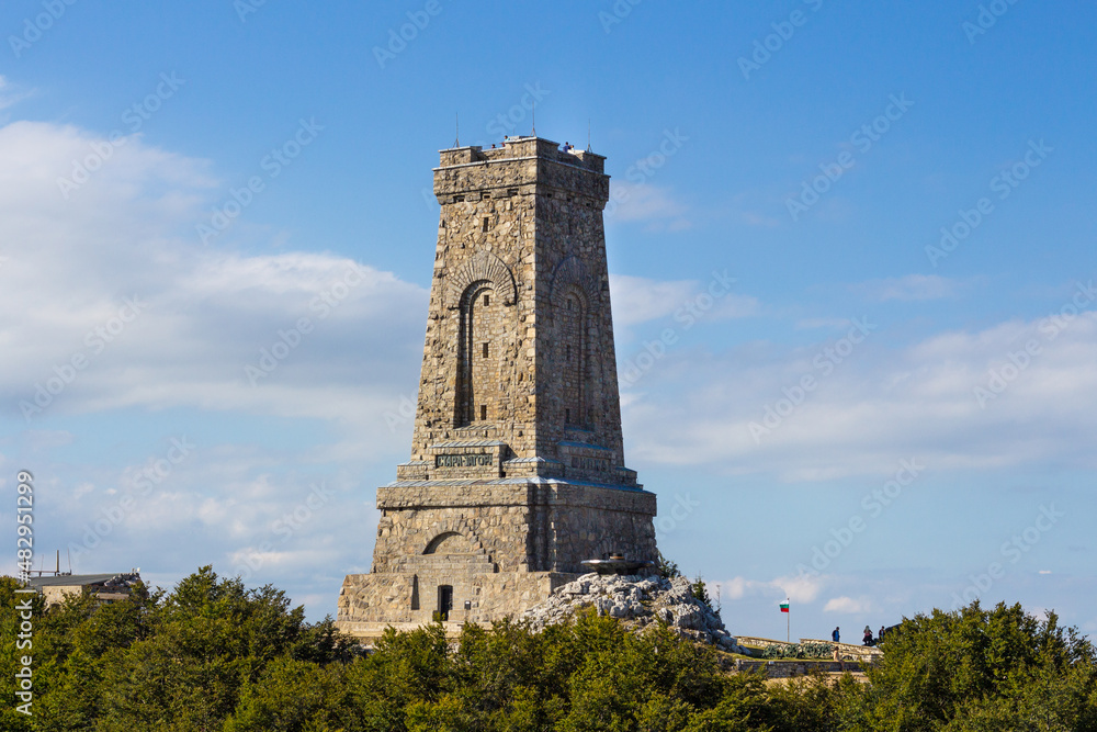 Shipka monument of freedom Balkan Mountains , Gabrovo, Bulgaria.