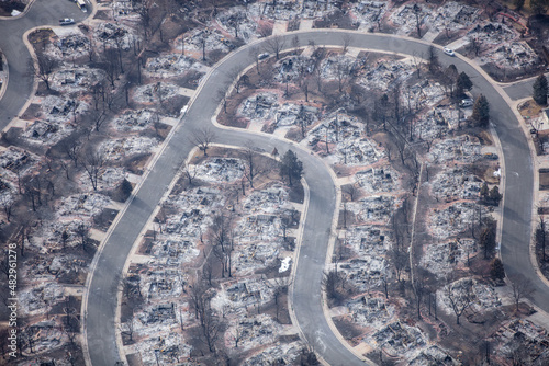 Marshall Wildfire Aftermath, Colorado