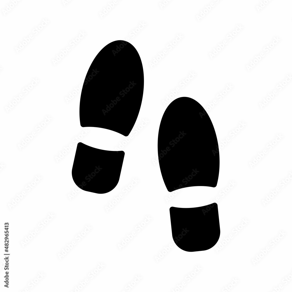 Footprint Icon Design Vector Logo Template Illustration Sign And Symbol Footprint Icon Design Vector Logo Template Illustration Sign And Symbol