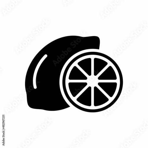 Lemon Icon Design Vector Logo Template Illustration Sign And Symbol