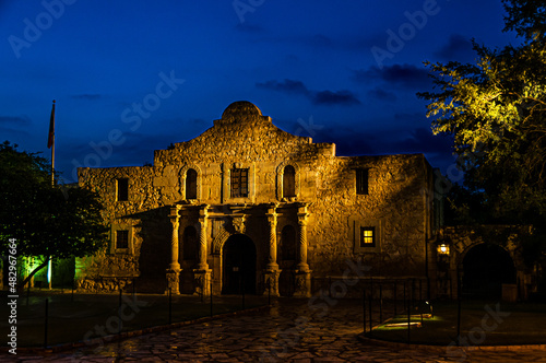 The Alamo after Dark