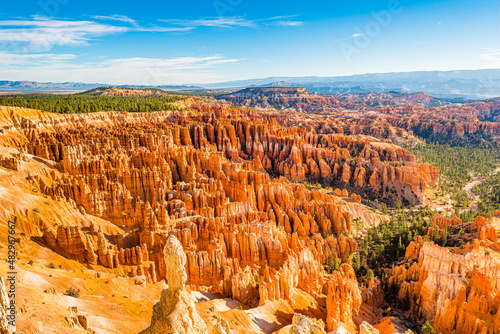 A view of the Hoodoos in Bryce Canyon