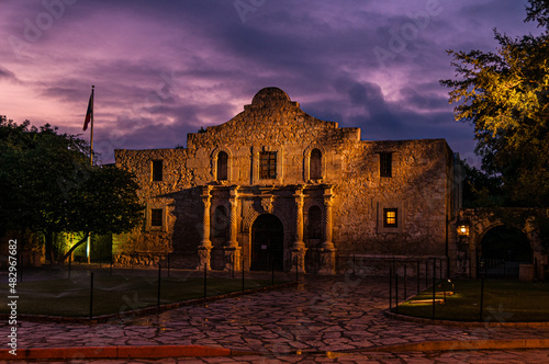 Fotografia The Alamo at Sunrise