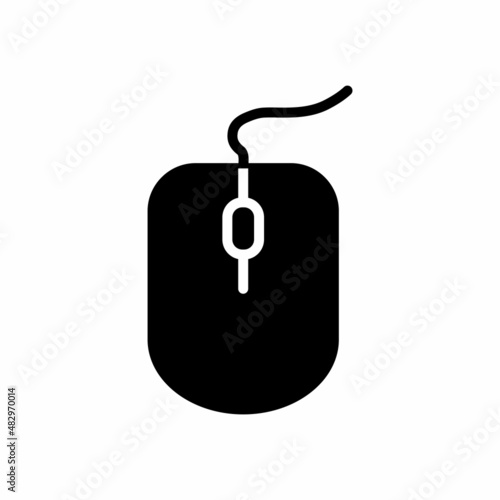 Computer Mouse Icon Design Vector Logo Template Illustration Sign And Symbol