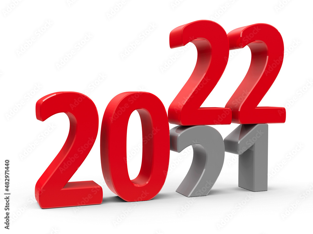 New year 2021-2022 #5 Stock Illustration | Adobe Stock