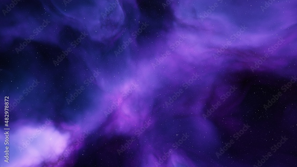 Obraz premium nebula gas cloud in deep outer space 