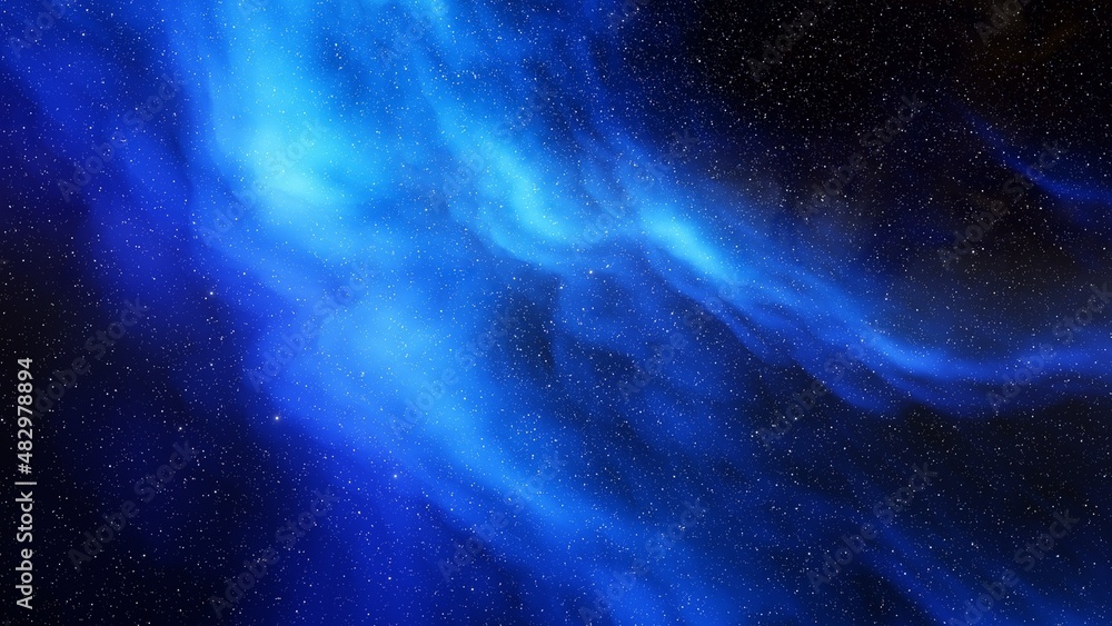 Fototapeta premium nebula gas cloud in deep outer space 
