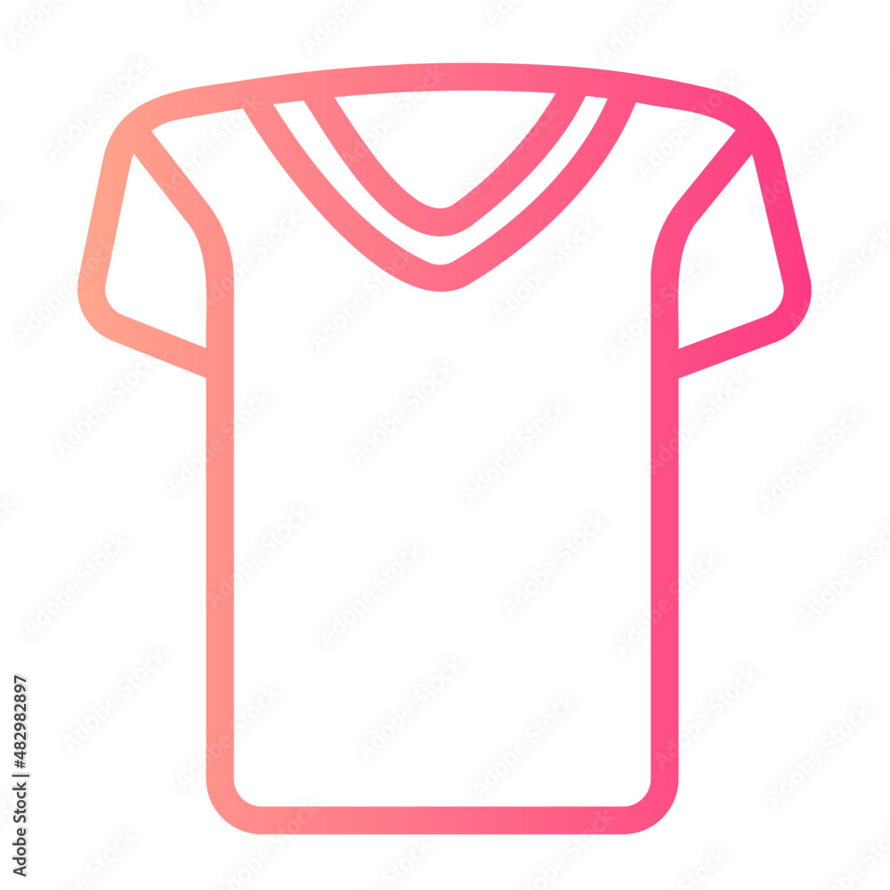 shirt gradient icon shirt gradient icon