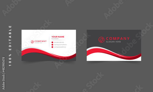 Business cards templates design. Modern business cards. Business card with photo, business card photography, business card layout. Blue business card, Yellow business card, Orange business card, Red b
