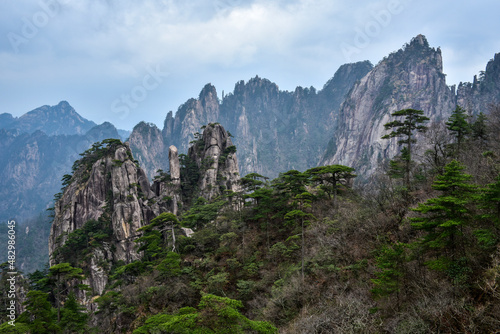 Huangshan Scenic Spot in Anhui Province, China