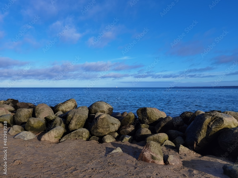 rocks on the beach