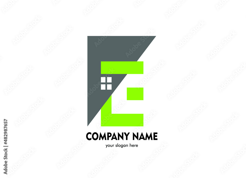 letter a and home logo vector letter a and home logo vector