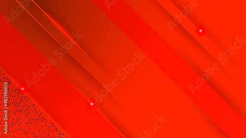 gradient shape red colorful abstract geometri design background