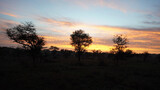 sunset in the mountains Serengeti Afrika