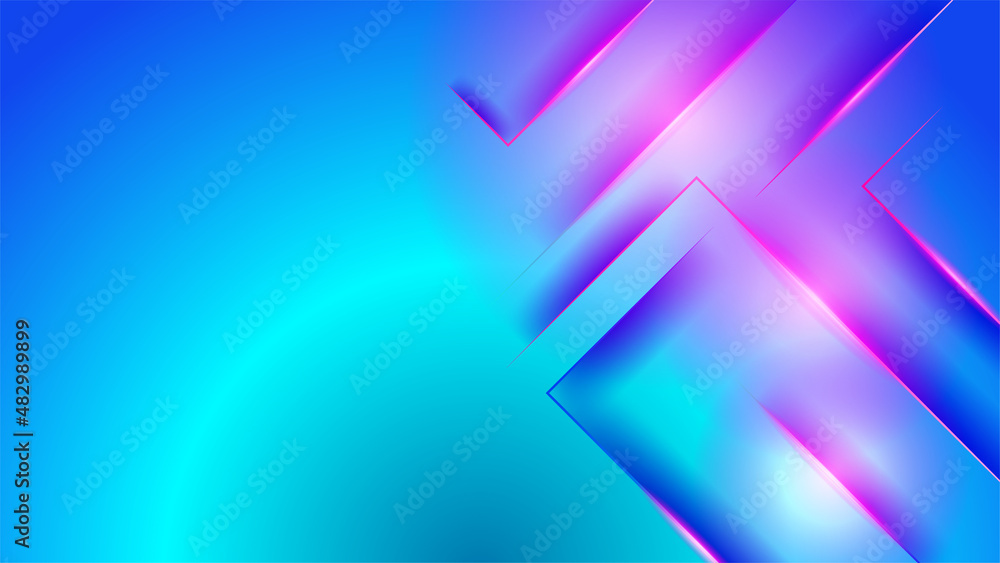 gradient shape blue pink colorful abstract geometri design background