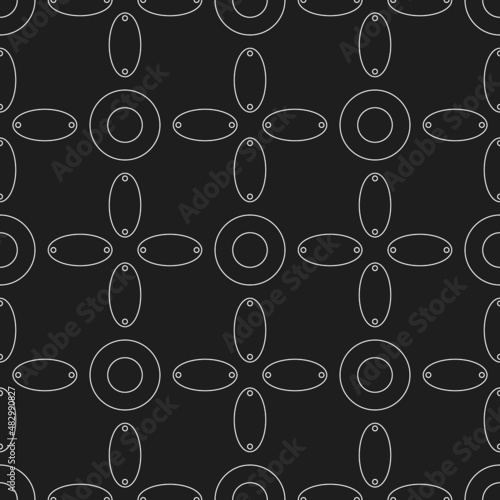 Modern abstract seamless pattern, textile pattern, vector illustration