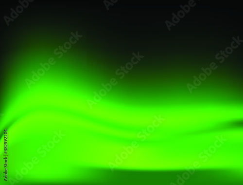 Northern aurora lights abstract vector illustration