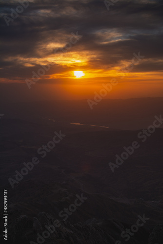 sunset over the mountains © Дильмурад Ахмедов