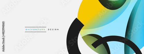 Original graphic wallpaper. Essential complex background. Movement concept composition vector illustration for wallpaper banner background or landing page
