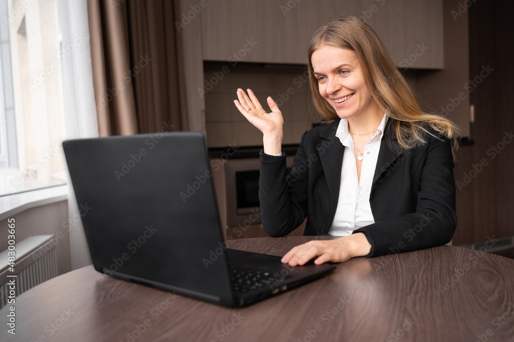 E-education concept, caucasian adult teacher or tutor watching online seminar in laptop, zoom lesson, distance webinar, studying internet training E-education concept, caucasian adult teacher or tutor watching online seminar in laptop, zoom lesson, distance webinar, studying internet training