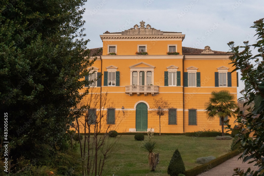 Fototapeta premium Villa Fogazzaro-Colbachini aresidence of the writer Antonio Fogazzaro