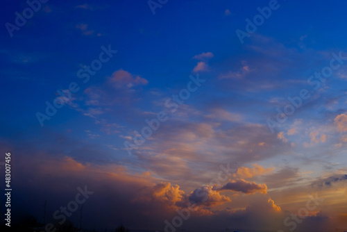 sky and clouds