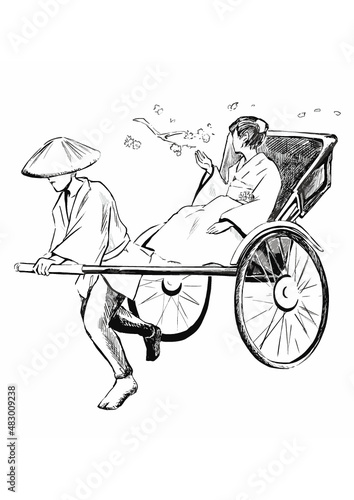 人力車 rickshaw