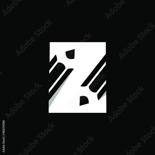 Letter Z Pencil Logo Design Template Inspiration, Vector Illustration.