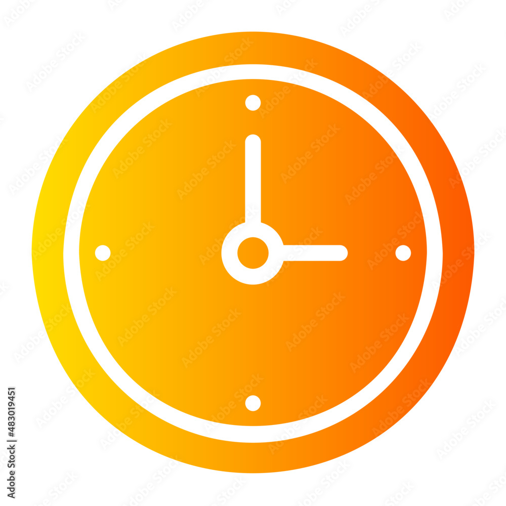 time gradient icon time gradient icon