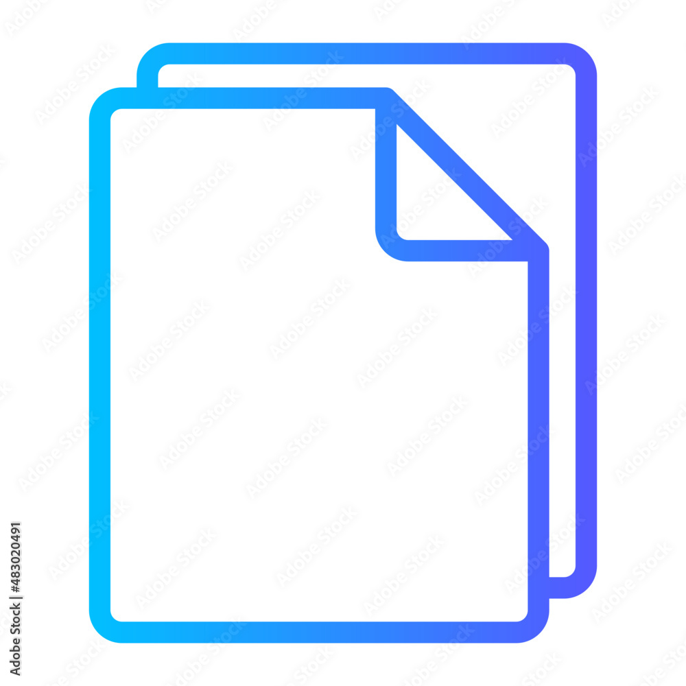 file gradient icon file gradient icon