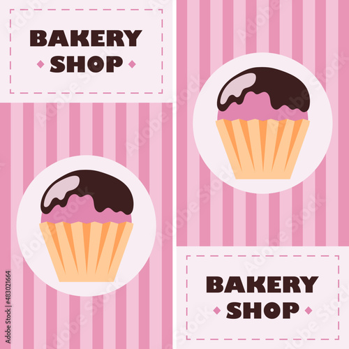 card with cupcake