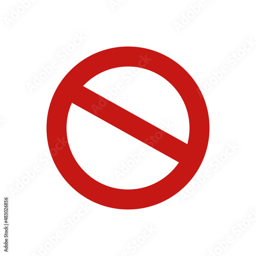 Prohibition or regulation. Stop sign. Vector. Free Download Prohibition or regulation. Stop sign. Vector. - GFXLoad