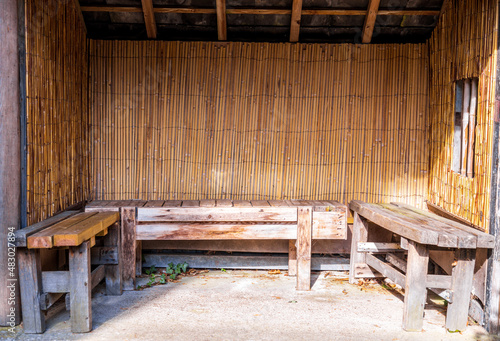 Bamboo Japanese Hut