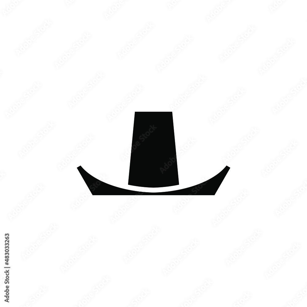 Hat, Accessory, Fashion Solid Icon Vector Illustration Logo Template. Suitable For Many Purposes. Hat, Accessory, Fashion Solid Icon Vector Illustration Logo Template. Suitable For Many Purposes.