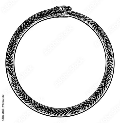 Ouroboros Uroboros Serpent ...