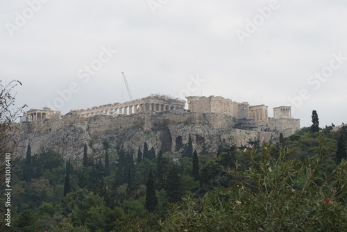Obraz na płótnie Parthenon auf der Akropolis, Athen w salonie