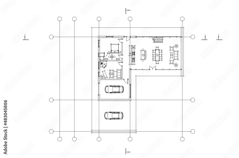 plan of the house