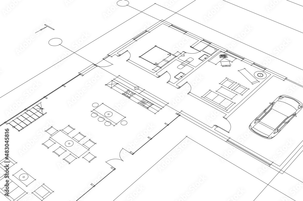 architectural plan of house