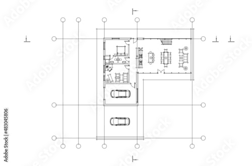 plan of the house