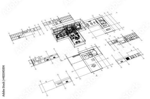 plan of the house