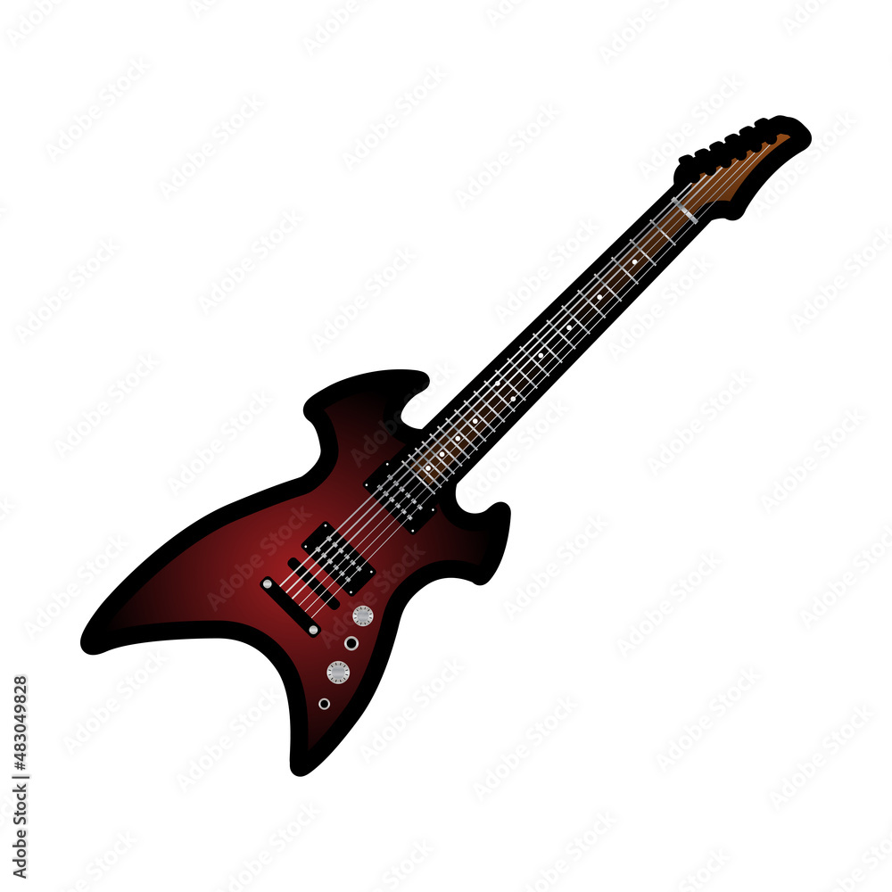 Fototapeta premium Electric Guitar Icon