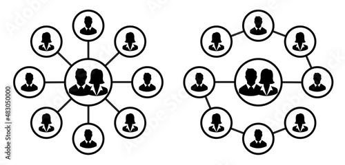 picto réseau organigramme NEW bn 7