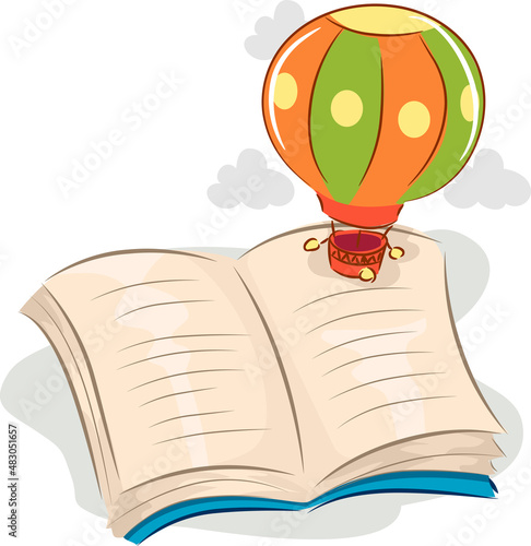 Open Book Adventure Air Bal...