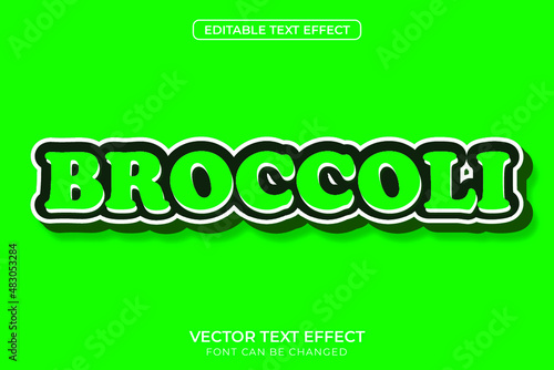 Broccoli Text Effect