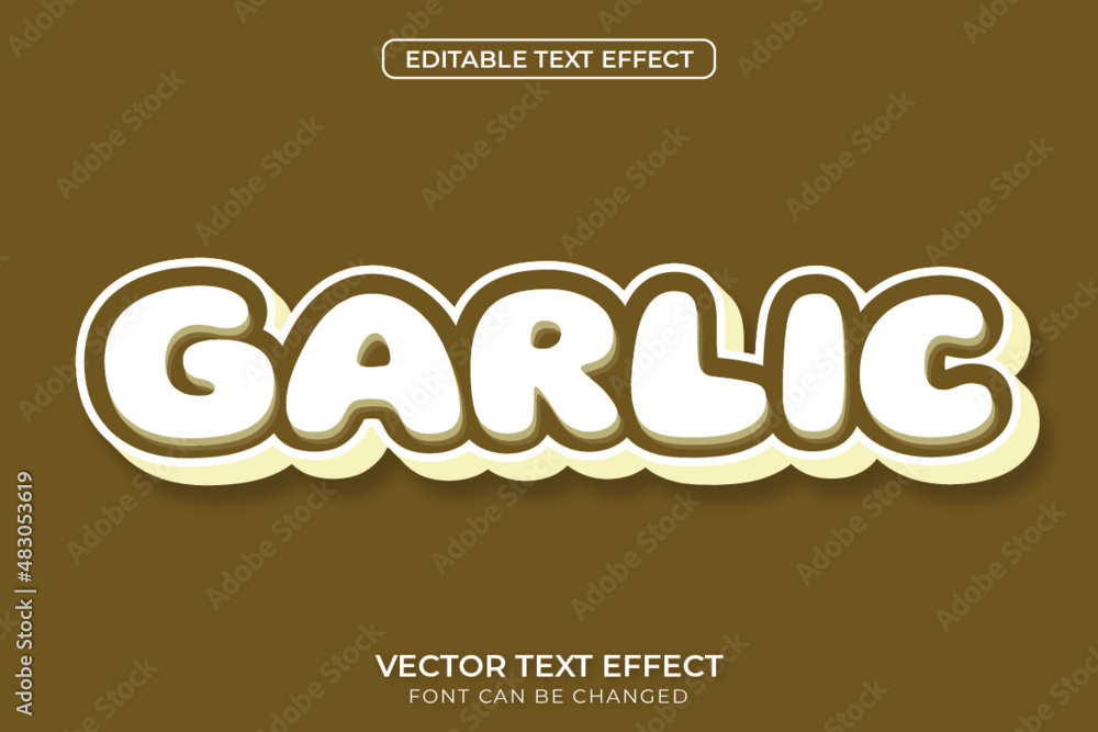 Garlic Text Effect