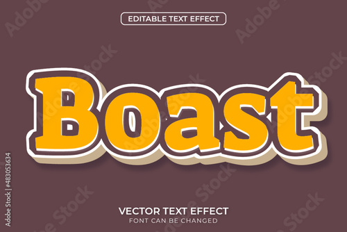 Boast Text Effect