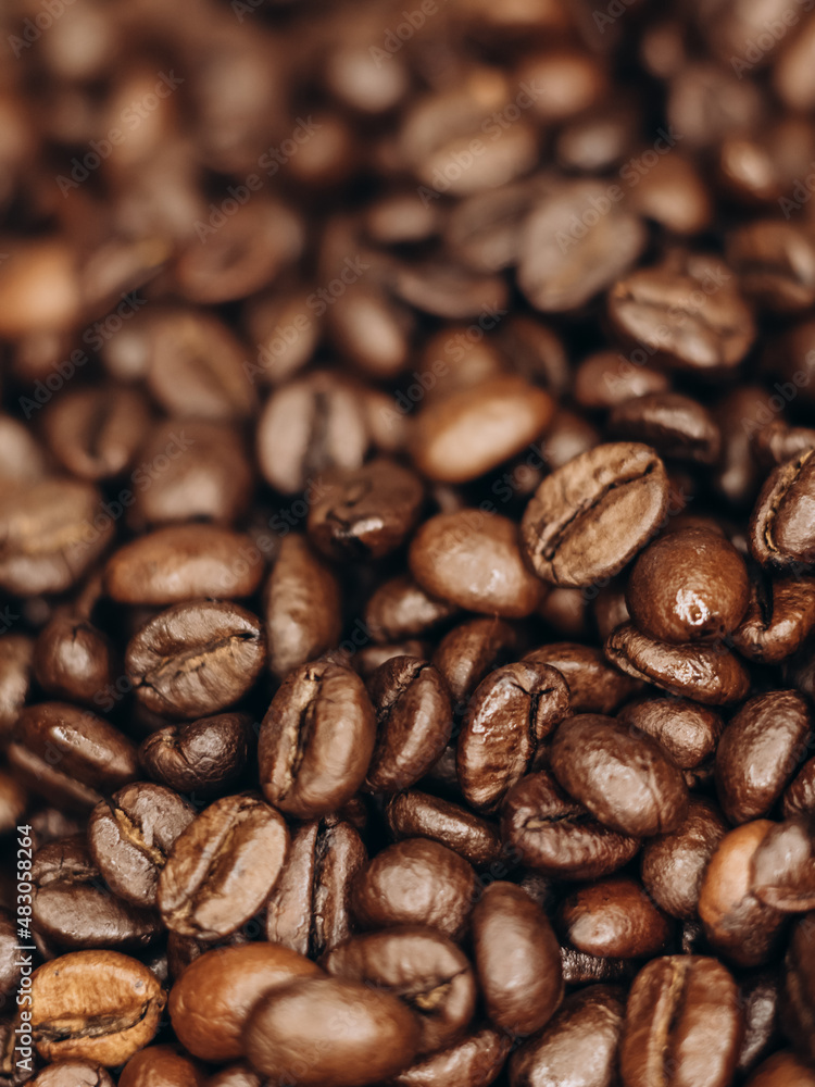 Coffee beans close up, macro photography,wallpaper Coffee beans close up, macro photography,wallpaper