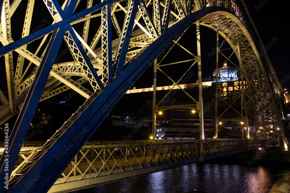 bridge over the river Douro in porto-Portugal bridge over the river Douro in porto-Portugal
